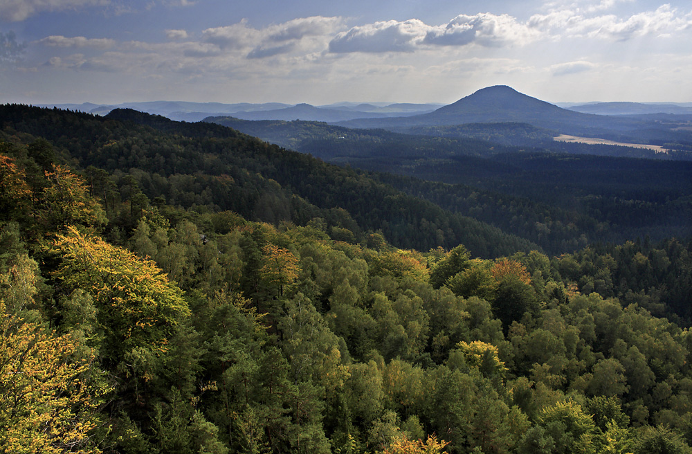 Pohled k Růžovskému vrchu (reprofoto)