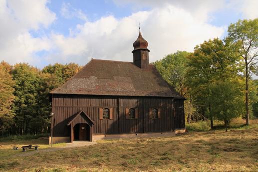 Kostel Sv. Jana Křtitele v Českém Jiřetíně (reprofoto)
