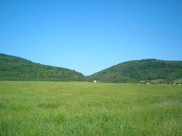 Nakléřovský průsmyk, konec Krušných hor (reprofoto)