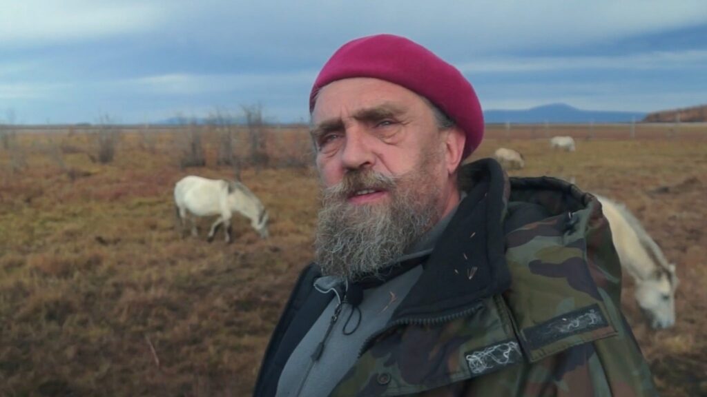 Sergei Zimov, snímek z dokumentárního filmu Pleistocene Park