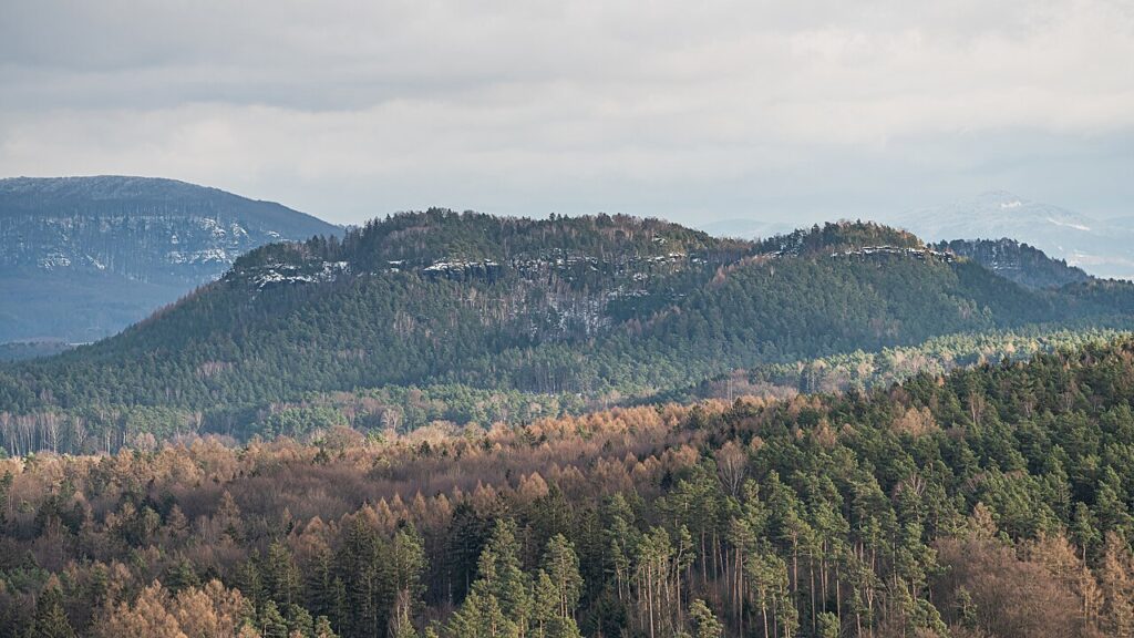 Stolová hora Kleinhennersdorfer Stein