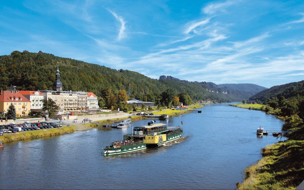 Bad Schandau na Labi